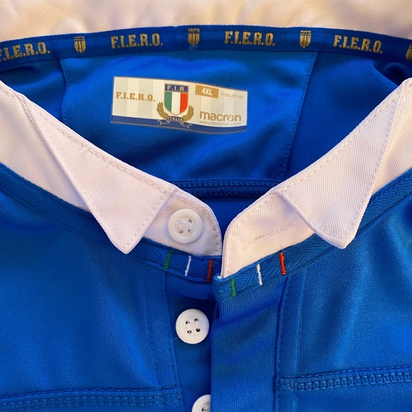 Macron Italy 🇮🇹 jersey XXXXL Italia - Picture 8 of 8